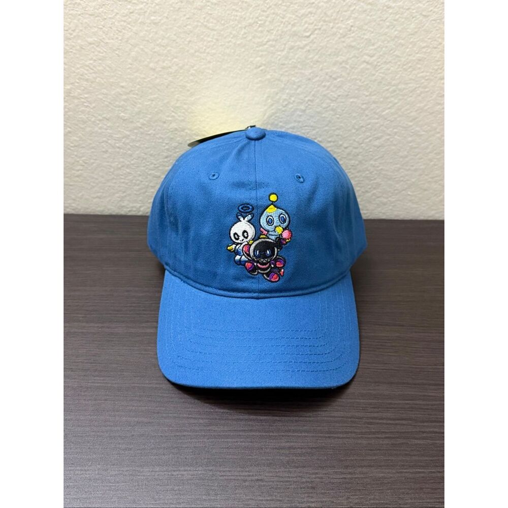 Sonic The Hedgehog Chao Group Embroidered Ball Cap Hat